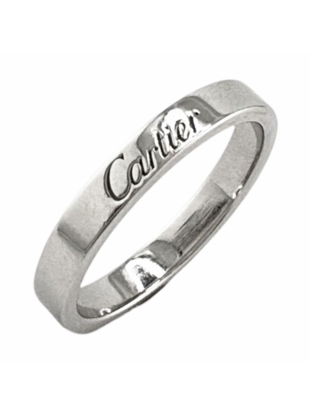 Cartier C de Cartier Wedding Ring Platinum